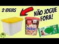 Ideias com Potes de Sorvete