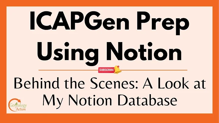 Behind the Scenes: ICAPGen Prep Using Notion