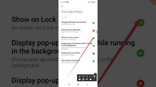 How to fix YouTube Music app show on lock screen setting