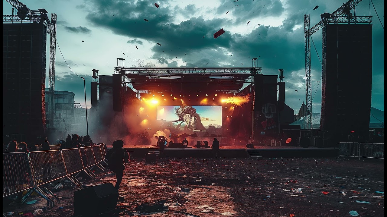 Hardstyle AI - End of the Show (AI GENERATED HARD DANCE)