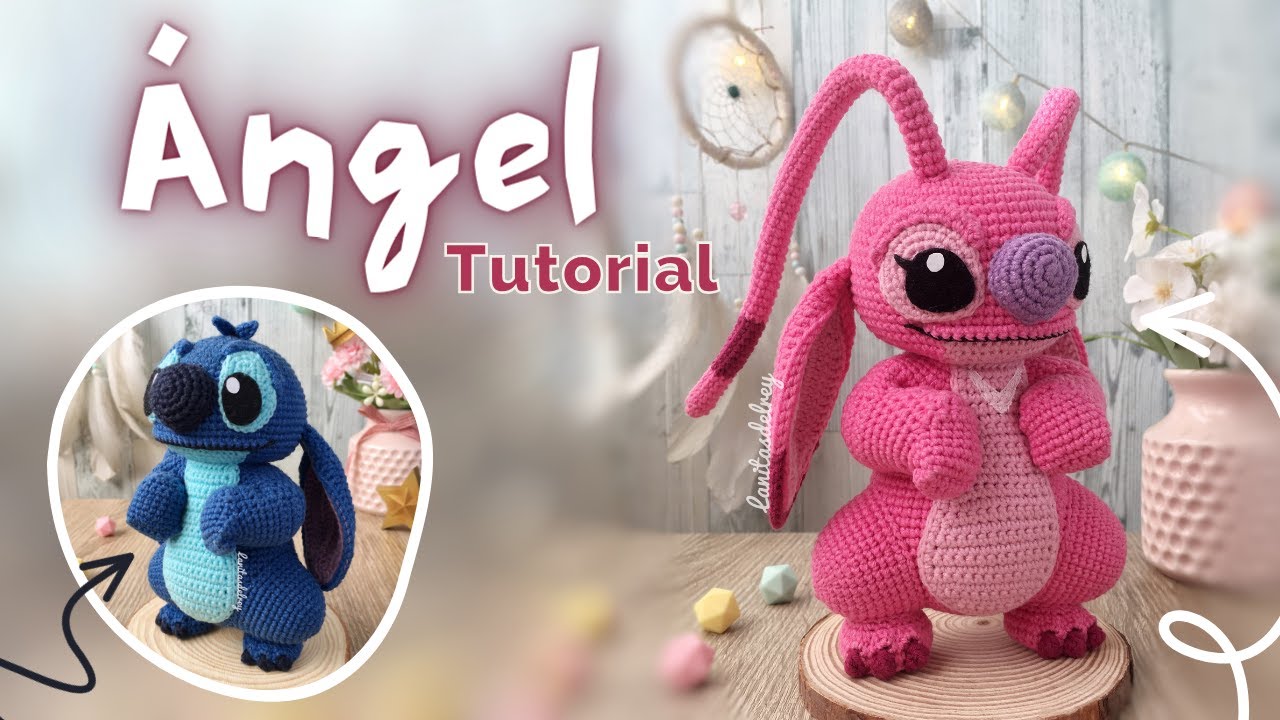 Tutorial Amigurumi - Ángel de Lilo y Stitch
