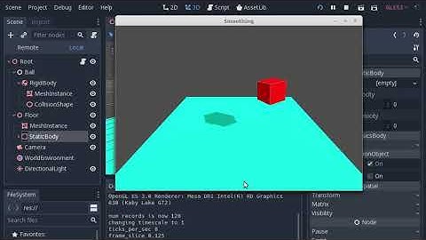 Godot smoothing module