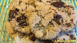 Receta: Galletitas con Chips de Chocolate VEGANAS!  (un manjar!)- LaCocinadera