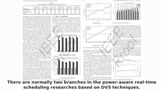 Node Scaling Analysis for Power-Aware Real-Time Tasks Scheduling Spanish (0816)