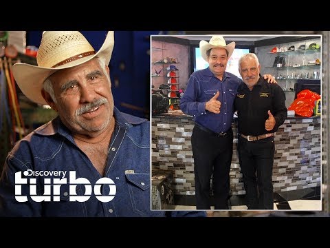 ¡Raúl Méndez Recibe A Martín Vaca En Su Taller! | Texas Trocas | Discovery Turbo