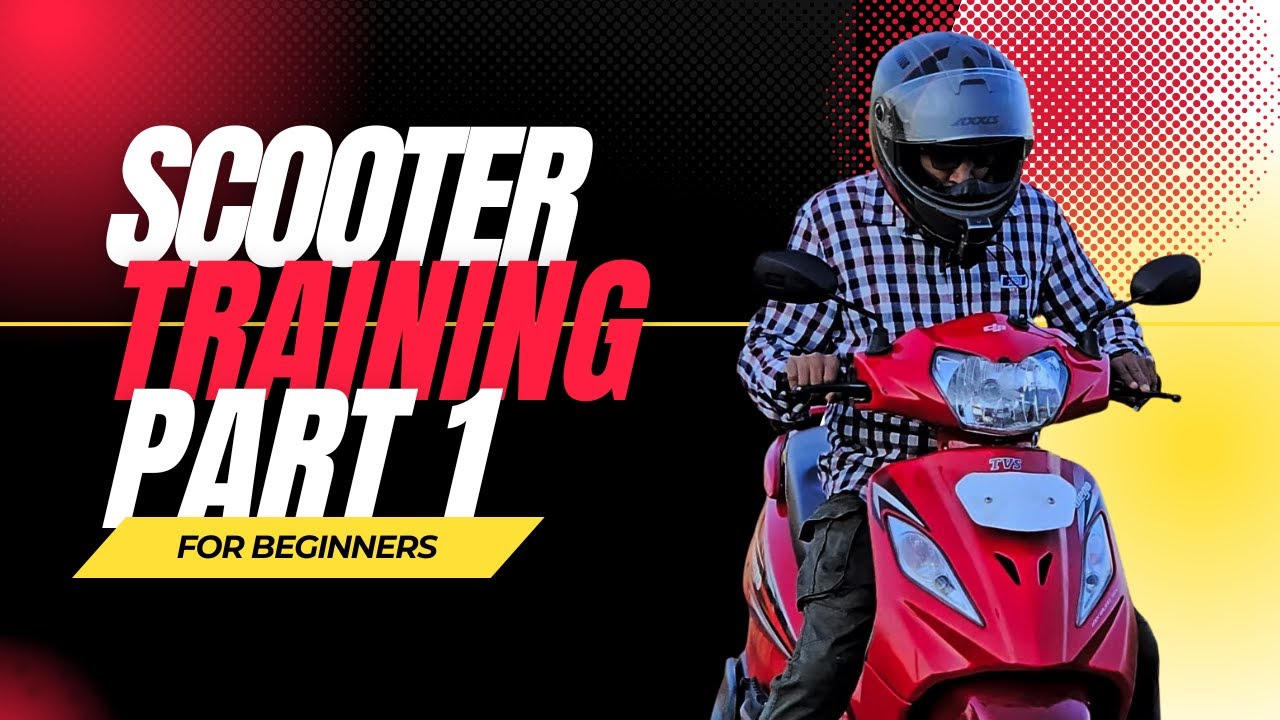 Scooter Training Part 1 | বসার ভঙ্গি, হ্যান্ডেল গ্রিপ, ব্রেকিং এবং ব্যালান্স প্র্যাকটিস