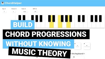 Make Beautiful Chord Progressions WITHOUT MUSIC THEORY | ChordHelper Official Tutorial
