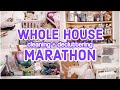 WHOLE HOUSE CLEANING AND DECLUTTERING MARATHON // OVER 3 HOURS OF CLEANING MOTIVATION // BECKY MOSS