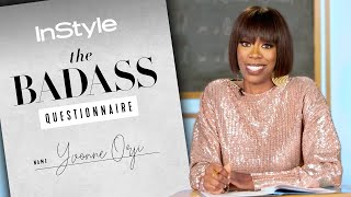 Yvonne Orji Reveals What Surprised Her Most About John Cena | Badass Questionnaire | InStyle