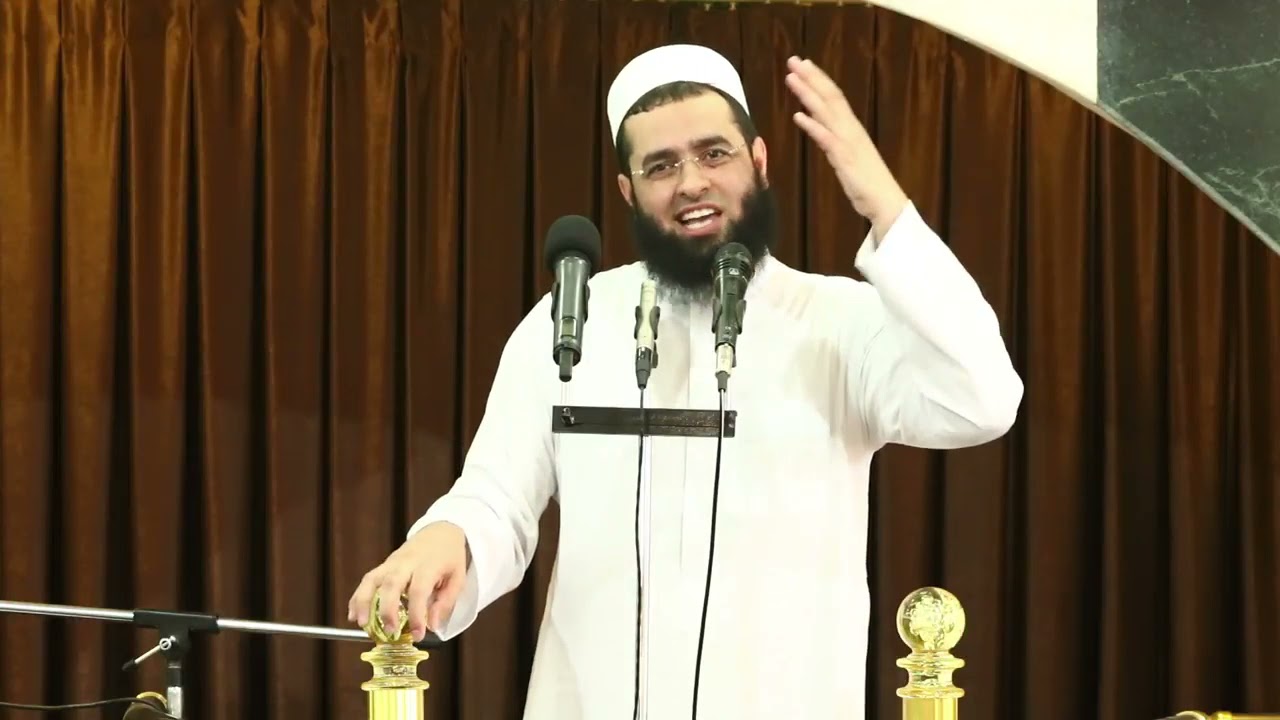 خطبة الجمعة  الشيـخ سعـدون حمـادي   ما الفقر اخشى عليكم  19 شعبان  1438هـ