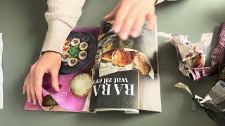 ASMR destroying a magazine - ripping paper - no talking