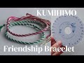 Easy Kumihimo Bracelet | How to use a Kumihimo Disk | diy | Beginners | Arts and Crafts