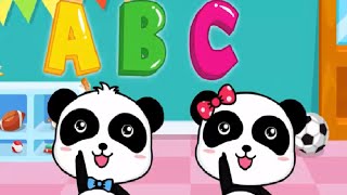 Baby Panda Abc Song Play And Learn The Alphabet Babybus Kids Games