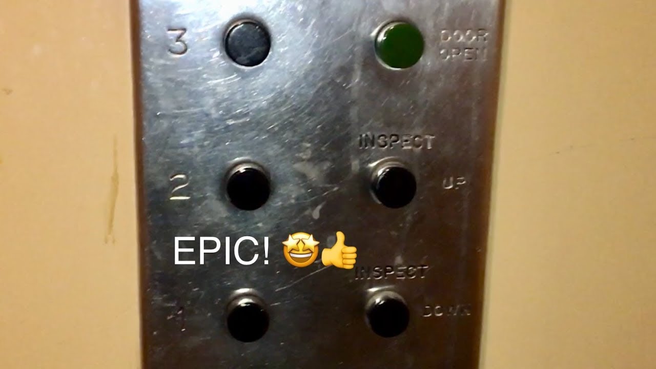 Epic & Amazing Relays on Vintage CJA Single-Speed Bottom Drive Traction Elevator! Full Silent Take