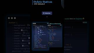 Delete button css animated #css #cssdeletebutton #cssanimation #csswebsite #htmlcss