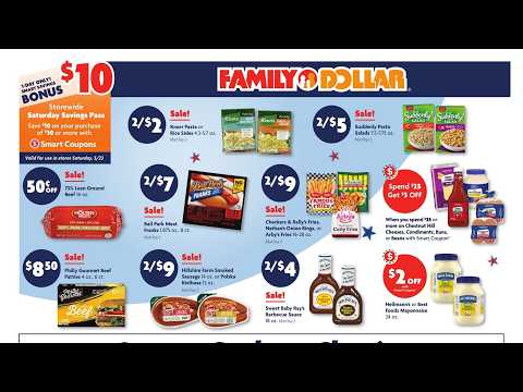 Family Dollar Store Sales Ad