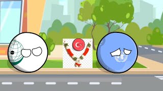 Countries in a Nutshell || WHAT IF TURKEY DIED❓Countryballs Reaction ya türkiye ölürse ❓