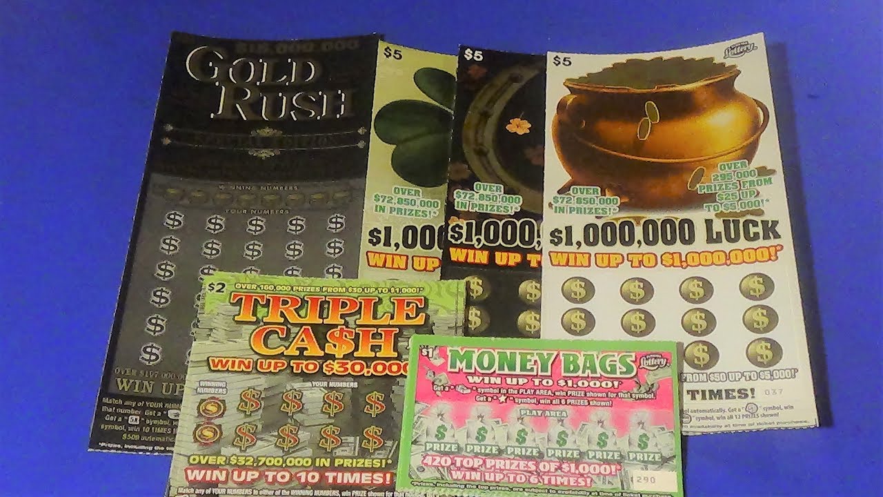 SOOD 270: NEW FL TICKETS! $30 GOLD RUSH + $1M LUCK + MONEY BAGS