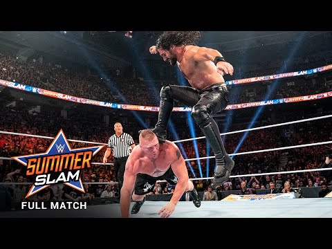 FULL MATCH: Brock Lesnar vs. Seth Rollins – Universal Title Match: SummerSlam 2019