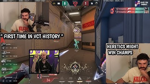 Tarik Reacted to 3 Back to Back Aces in a Row at VCT EMEA – Heretics vs BBL