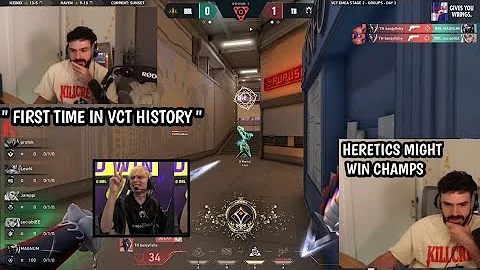 Tarik Reacted to 3 Back to Back Aces in a Row at VCT EMEA – Heretics vs BBL