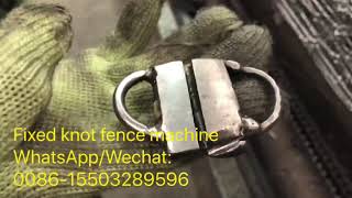 How to repair fixed knot fence for fixed knot fence machine