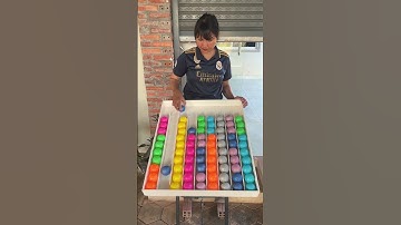 Part12 Puzzle sort ball game solve challenge #challenge #puzzle #colorballs #games #funny #coloring