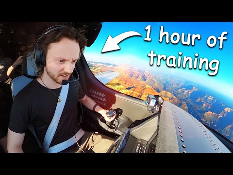 Can I fly a ,000,000 jet with only 1 hour of training?