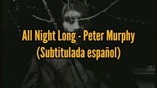 Peter Murphy | All Night Long | Subtitulada español