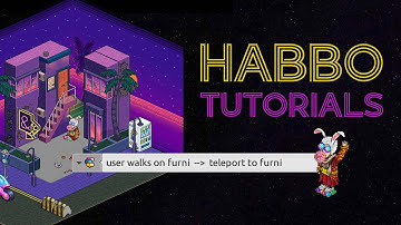 HABBO WIRED TUTORIAL: User walks on furni + Teleport to furni