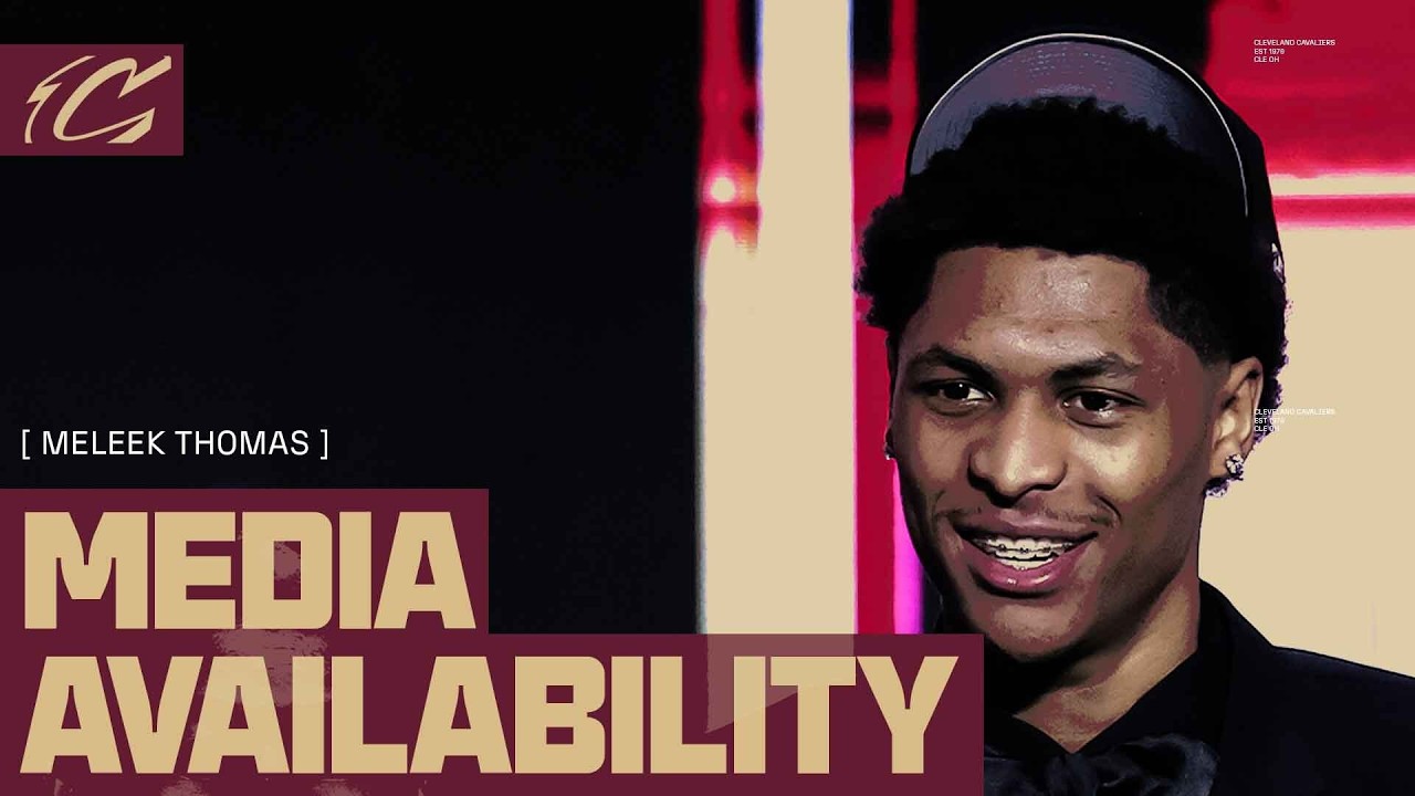 Cavs Draft | Meleek Thomas Media Availability | 06.24.2026