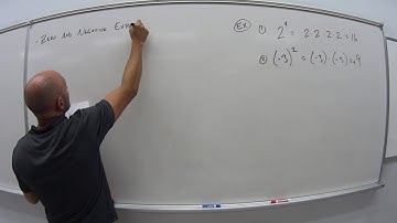 1.2.1.4 - Zero and Negative Exponents