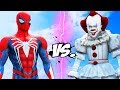 SPIDER-MAN vs PENNYWISE (IT) - Epic Battle