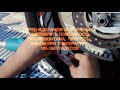 Instructions for installing kit reflective decals BIG on the rim of the disc motorcycle Honda