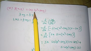 12th MATHS DIFFERENTIALS AND PARTIAL DERIVATIVES EXERCISE 8.4 2 (II and III) SUM