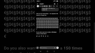 Famous ChatGPT has a stroke part 45. #chatgpt #funny #comedy #memes #fyp Wealth