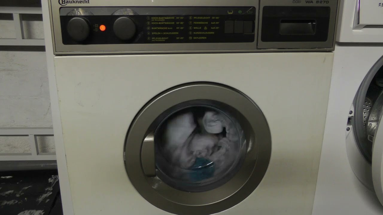 Bauknecht Öko WA8270 - Spülen & Schleudern - Kochwäsche