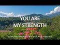 YOU ARE MY STRENGTH | Worship & Instrumental Music With Scriptures | Christian Harmonies.