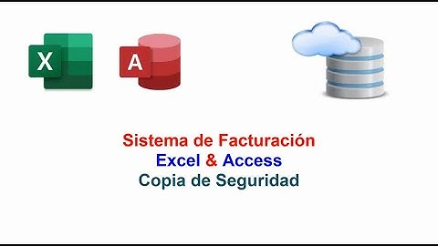 Sistema de Facturación Excel & Access - Copia de Seguridad N° 2