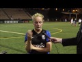 Post-Match Interview: Kim Little // Seattle Reign FC vs Washington Spirit - August 9, 2014