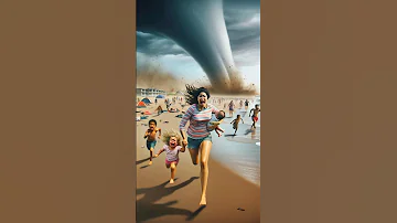 Jesus Calms the Super Tornado #shorts