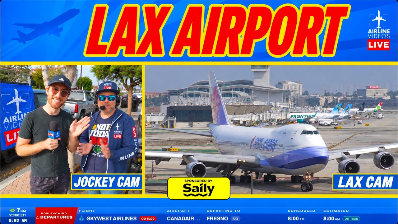 š“LIVE LOS ANGELES (LAX) AIRPORT ACTION! (September 13th, 2026)