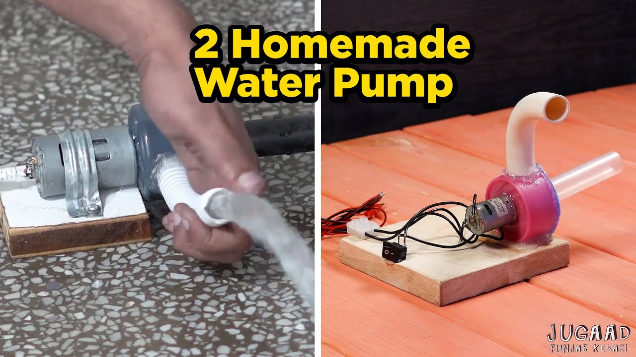 2 Homemade Water Pump YouTube