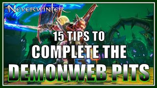 #15 TIPS for Demonweb Pits DUNGEON! Have Much EASIER & SMOOTHER Runs!  Neverwinter