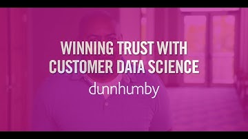 Customer Champions - Winning trust with customer data science