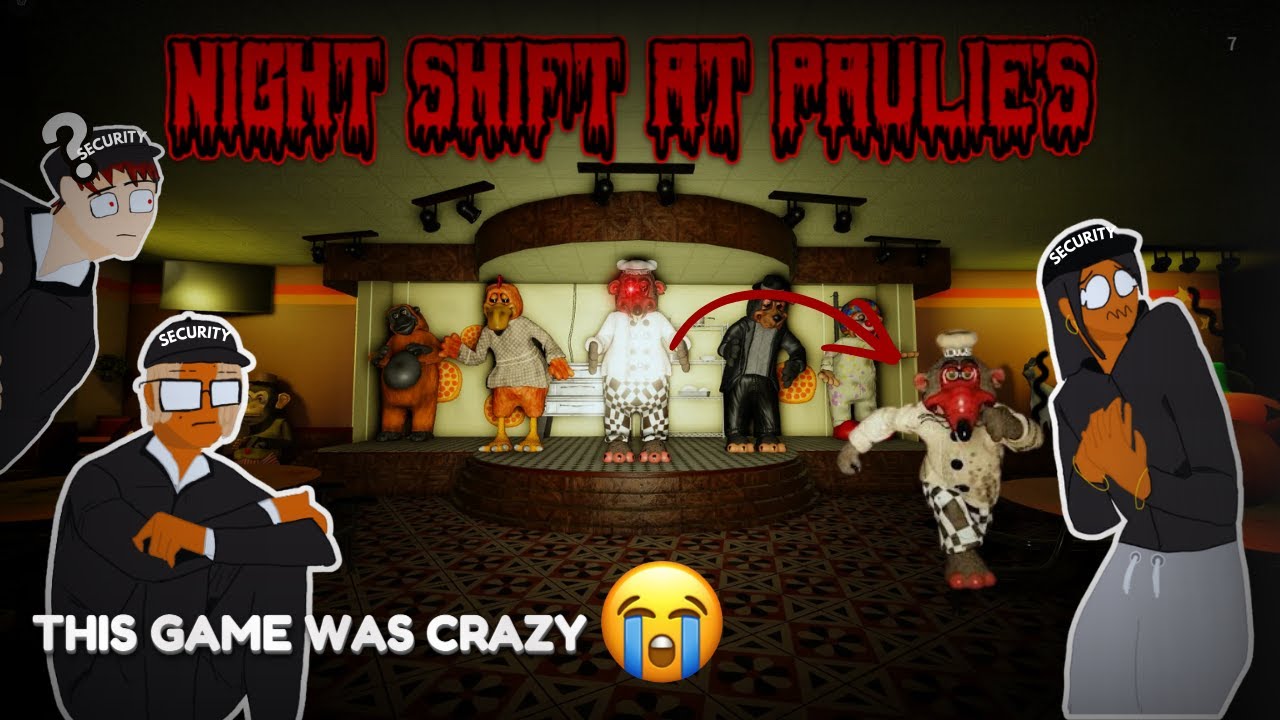 This Roblox Horror Game HATES Me… | Night shift at Paulie's
