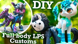 ♡ How to Sculpt Full Body LPS Customs ♡ (DIY Tutorial)