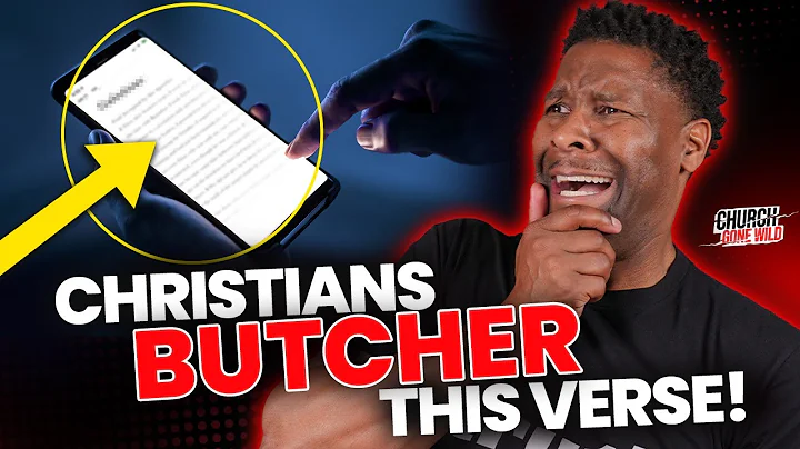 Many Christians COMPLETELY Misunderstand This VERY...