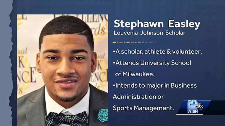 Stephawn Easley receives Louvenia Johnson Scholars...