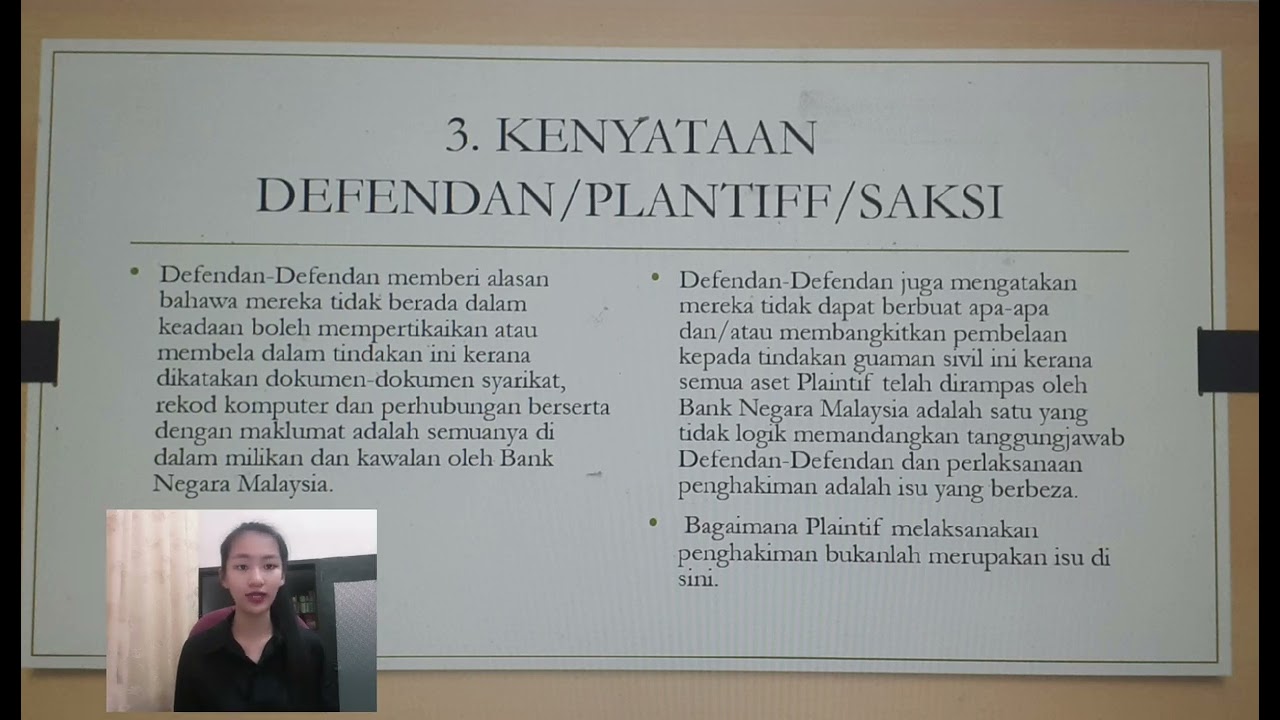 utm SBEH 1032 SISTEM PERUNDANGAN MALAYSIA - YouTube